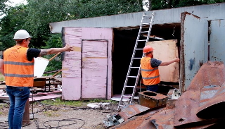 Демонтаж гаражей в Камышине, цена от 1768 руб. – услуги под ключ от 2Землекопа-Кмш